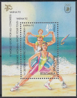 ⁕ Bulgaria 1992 Varna ⁕ World Sports Congress Mi.4015 ⁕ MNH Block 221 - Ongebruikt