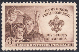 !a! USA Sc# 0995 MNH SINGLE (a2) - Boy Scouts - Nuovi