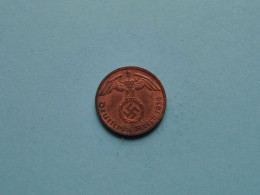 1939 G > 1 Reichspfennig ( Zie/voir SCANS Voor Detail ) >> ( Uncleaned ) ! - 1 Reichspfennig