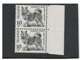 Iceland 1980 Dogs Vert. Str. MNH OG - Nuevos