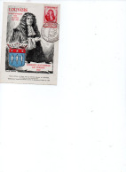 Carte Postale De LOUVOIS   Obliteration  15.03.1947 - Used Stamps