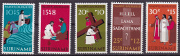 Surinam 646 - 650 Postfrisch, Ostern (Nr. 1780) - Pasen