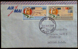 AUSTRALI 1984 Grinfill Street Cover - Lettres & Documents
