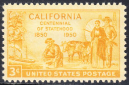 !a! USA Sc# 0997 MNH SINGLE (a1) - California Statehood - Ongebruikt