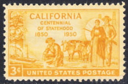 !a! USA Sc# 0997 MNH SINGLE (a2) - California Statehood - Nuevos