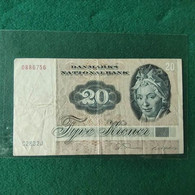 DANIMARCA 20 KRONER 1972 - Dänemark