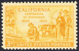 !a! USA Sc# 0997 MNH SINGLE (a3) - California Statehood - Nuevos