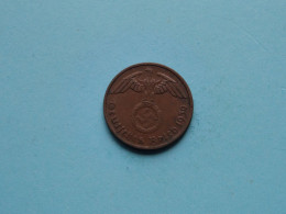 1939 E > 2 Reichspfennig ( Zie/voir SCANS Voor Detail ) >> ( Uncleaned ) ! - 2 Reichspfennig