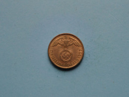 1937 A > 5 Reichspfennig ( Zie/voir SCANS Voor Detail ) >> ( Uncleaned ) ! - 5 Reichspfennig