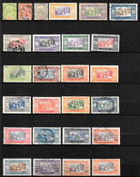 1C124 - SENEGAL - LOT DE TIMBRES OBLITERES - COTE 62.00 € - Used Stamps