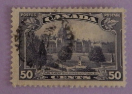 CANADA YT 188 OBLITÉRÉ "LE PARLEMENT A VICTORIA" ANNÉE 1935 - Oblitérés