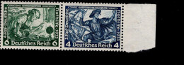 Deutsches Reich W 47 Wagner MNH Postfrisch ** Neuf (3) - Markenheftchen  & Se-tenant
