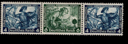 Deutsches Reich W 50 Wagner MNH Postfrisch ** Neuf - Postzegelboekjes & Se-tenant
