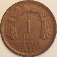 Chile - Peso 1953, KM# 179 (#3423) - Cile