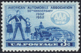 !a! USA Sc# 1007 MNH SINGLE (a2) - Automobile - Unused Stamps
