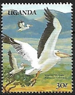 Uganda - MNH ** 1989 :   Great White Pelican  -  Pelecanus Onocrotalus - Pelikane