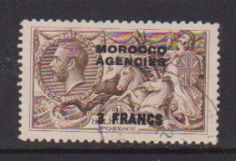 MOROCCO  AGENCIES    1917    3f  On  2/6  Brown    USED - Postämter In Marokko/Tanger (...-1958)