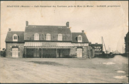 50 BEAUVOIR - CAFE RESTAURANT DES TOURISTES PRES DU MONT ST MICHEL - PROPRIETAIE SANSON - Other & Unclassified