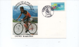 Carte  Centenaire Du   TOUR DE FRANCE     Neuve - Used Stamps