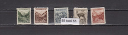 1940, LANDSCAPES,  Michel- 71/75  5v.- MNH   SLOVAKIA - Unused Stamps