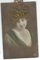 SUPERBE CPA - Portrait De Femme Avec Cheveux Naturels - Donne