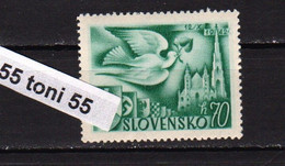 1942, Postkongress- Wien, (pigeon ; Coats Of Arms)  Michel 102 – MNH  Slovakia - Neufs