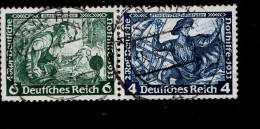 Deutsches Reich W 47 Wagner Used Gestempelt - Carnets & Se-tenant