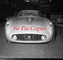 Ferrari 375 MM En 1954,Photo Au Salon De L'auto à Paris Au Grand Palais, Modèle Unique Pour Ingrid Bergman - Automobiles