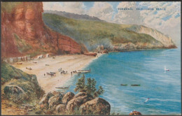 Oddicombe Beach, Torquay, Devon, C.1920 - Photochrom Postcard - Torquay