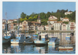 {90999} 64 Pyrénées Atlantiques Ciboure , Le Quai Ravel Et Le Port De Saint Jean De Luz - Ciboure