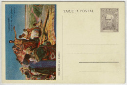 Argentinien / Argentina 1935, Ganzsachen-Karte / Tarjeta Postal Guillermo Brown, Informaciones Correspondientes - Interi Postali