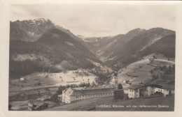 E4291) LUGGAU - Kärnten Mit Der Italienischen Grenze - Häuser Kirche ALTES FOTO AK - Lesachtal