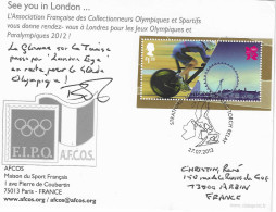 2012 Jeux Olympiques De Londres; Parcours De La Flamme Olympique+ Cyclisme - Estate 2012: London