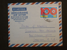 DI 17 MALAYSIA    BELLE AIR LETTER  RARE   1975  A NEW ORLEANS  USA   ++AFF. INTERESSANT+++ - Malaysia (1964-...)