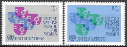 UNITED NATIONS # NEW YORK FROM 1980 STAMPWORLD 342-43** - Nuovi