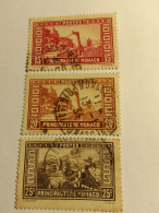 YT 119 à 121 - Used Stamps