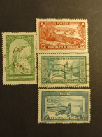 YT 122 à 125 - Used Stamps