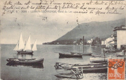 74 Haute Savoie Barques Et Voiliers De Pêcheur Au Bord Du Lac Au Port De Lugrin-Tourronde - Lugrin