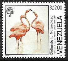 Venezuela - MNH ** 1988 :  American Flamingo -   Phoenicopterus Ruber - Flamingo's