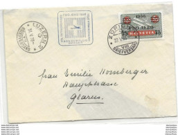 13 - 52 - Enveloppe "Pro Aero 1938" Zürich - Luzern - Altri & Non Classificati