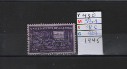 PRIX FIXE Obl 480 YT 531 MIC 926 SCO 923 GIB Cinquantenaire Du Cinéma 1945 Etats Unis 58A/04 - Used Stamps