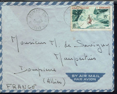 Nelle Calédonie. Affranchissement Timbre à 15 F Seul Sur Enveloppe De Koumac Du 13-3-1962 Pour La France. B/TB. - Storia Postale