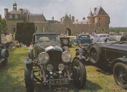 LANVELLEC 22  CHATEAU DE ROSANBO ( VOITURE AUTOMOBILE ANCIENNE ANGLAISE ) - Lanvellec