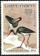 Vietnam - MNH ** 1983  :  Black Stork  -  Ciconia Nigra - Picotenazas & Aves Zancudas