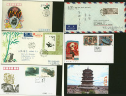 Chine 1985 - Lot De 9 Lettres Et FDC Divers .............................. (VG) DC-12450 - Usati