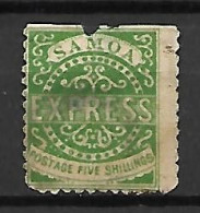 SAMOA.  -  1877.  Y&T N°7.  Authentique, Mais 3éme Choix.   Cote 650,00 Euros !!! - Samoa