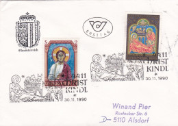 Christ Kindl - 1990 - Storia Postale