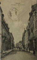 G - D. Luxembourg // Esch S Alzette // Poststrasse - Rue De La Poste 1911 STAMP Front Rough Removed Reverse Taxe Stamp - Esch-Alzette
