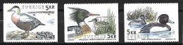 Sweden - MNH ** 1993 - Set 3/4 : Ducks - Entenvögel