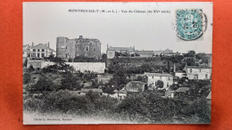 CPA (49) Montrevault. Vue Du  Château. (4A.n°1202) - Montrevault